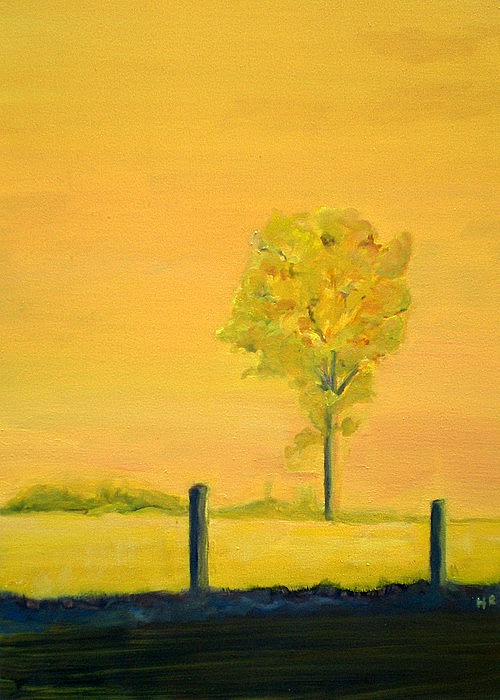 On the Way, 2010, oil on canvas, 70 x 50 cm, ©Hilja Roivainen.
