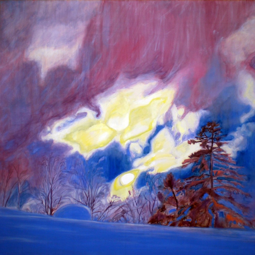 Tarvaspaa I, 2011, oil on canvas, 150 x 150 cm, ©Hilja Roivainen.